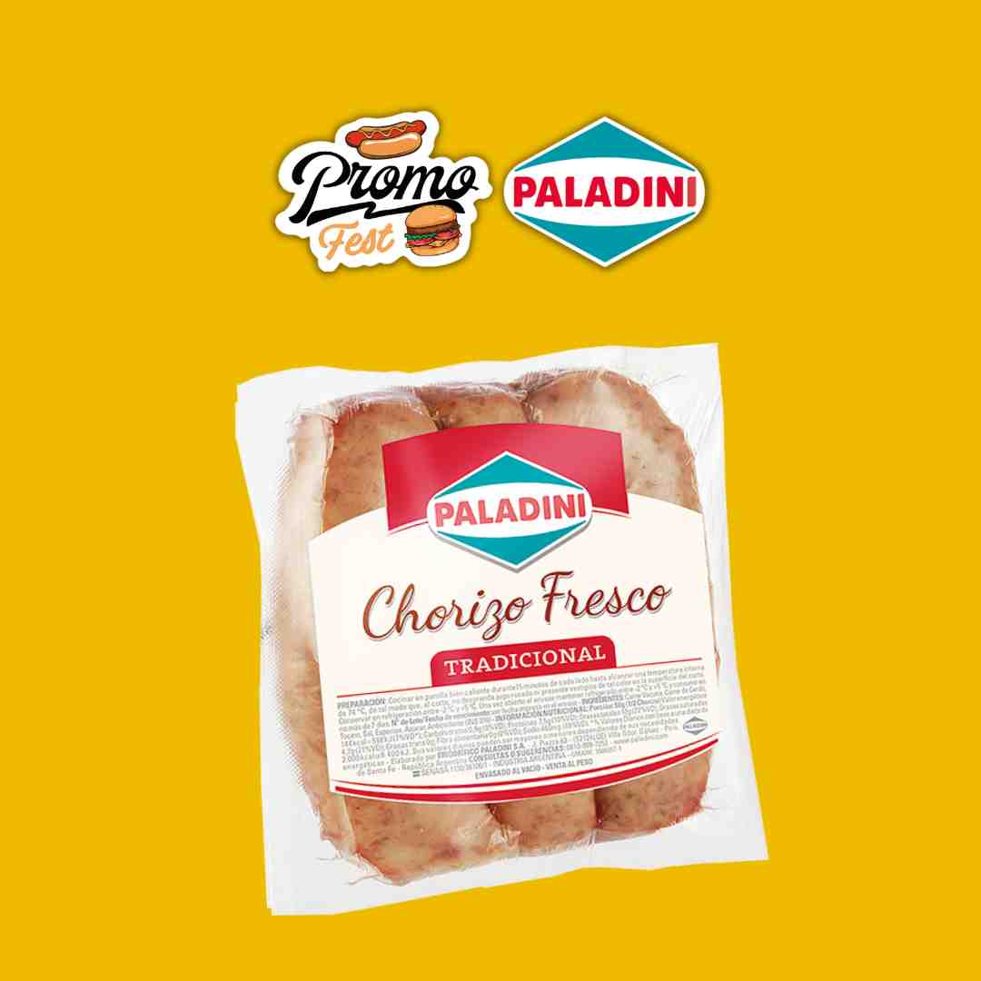 CHORIZO COMUN PALADINI X3UNI